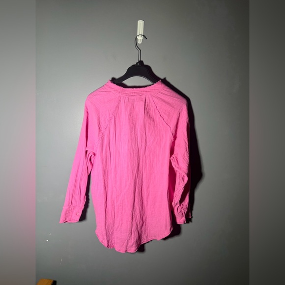 Aerie Pool to Party Gauzy Swim Cover-Up Shirt Size XS - Picture 2 of 4